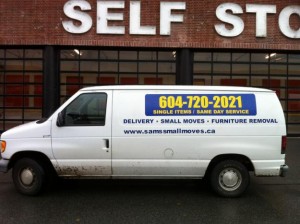 Small Moves Junk Removal | East Vancouver Mover | Junk Removal Taxi | Trash Removal Taxi