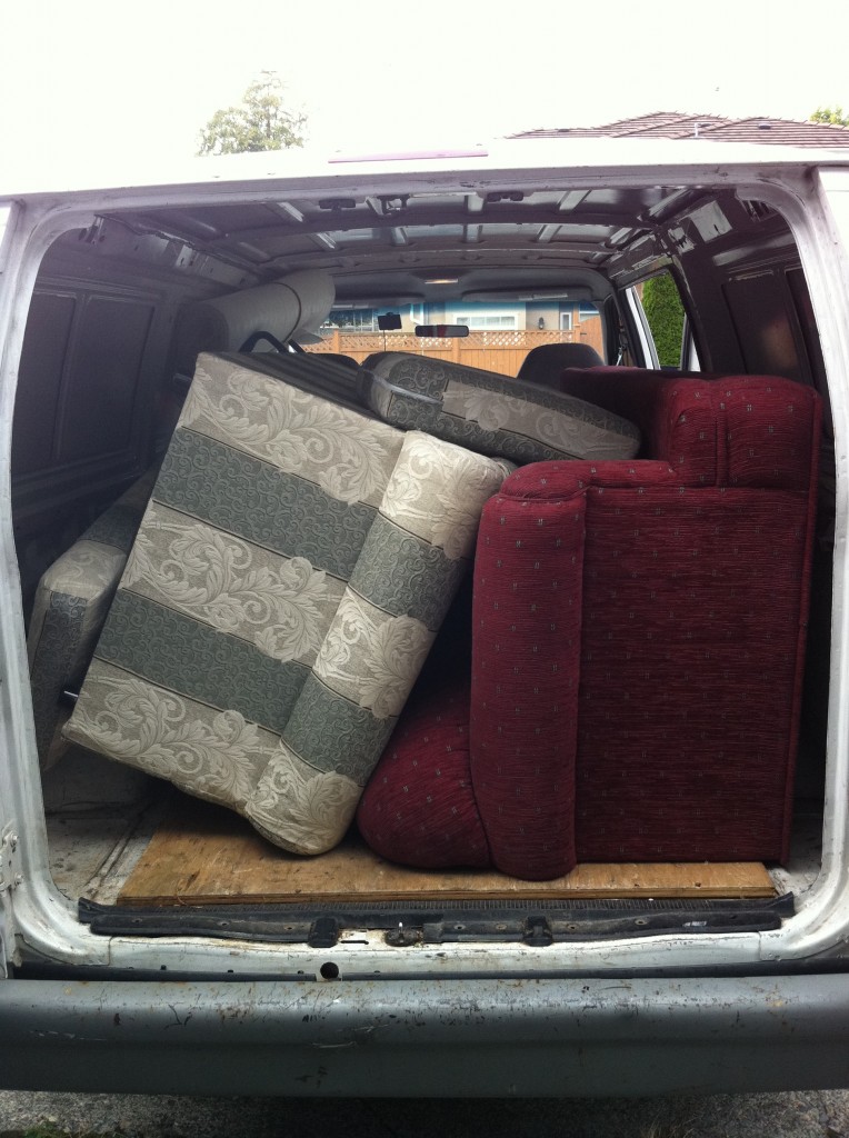 Sofa Removal, Disposal & Recycling in Vancouver and East Vancouver