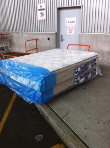 Queen Mattress And Box Spring Pickup Services, Delivery Services - Ikea, Costco, Home Depot, etc.