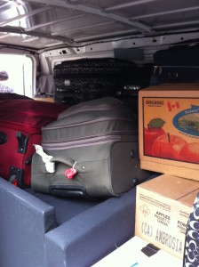 Boxes Bundles Trunks and Luggage -- Small Moves for Students, new Immigrants in Vancouver